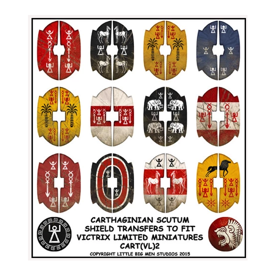 Carthaginian shield designs 2 , Victrix